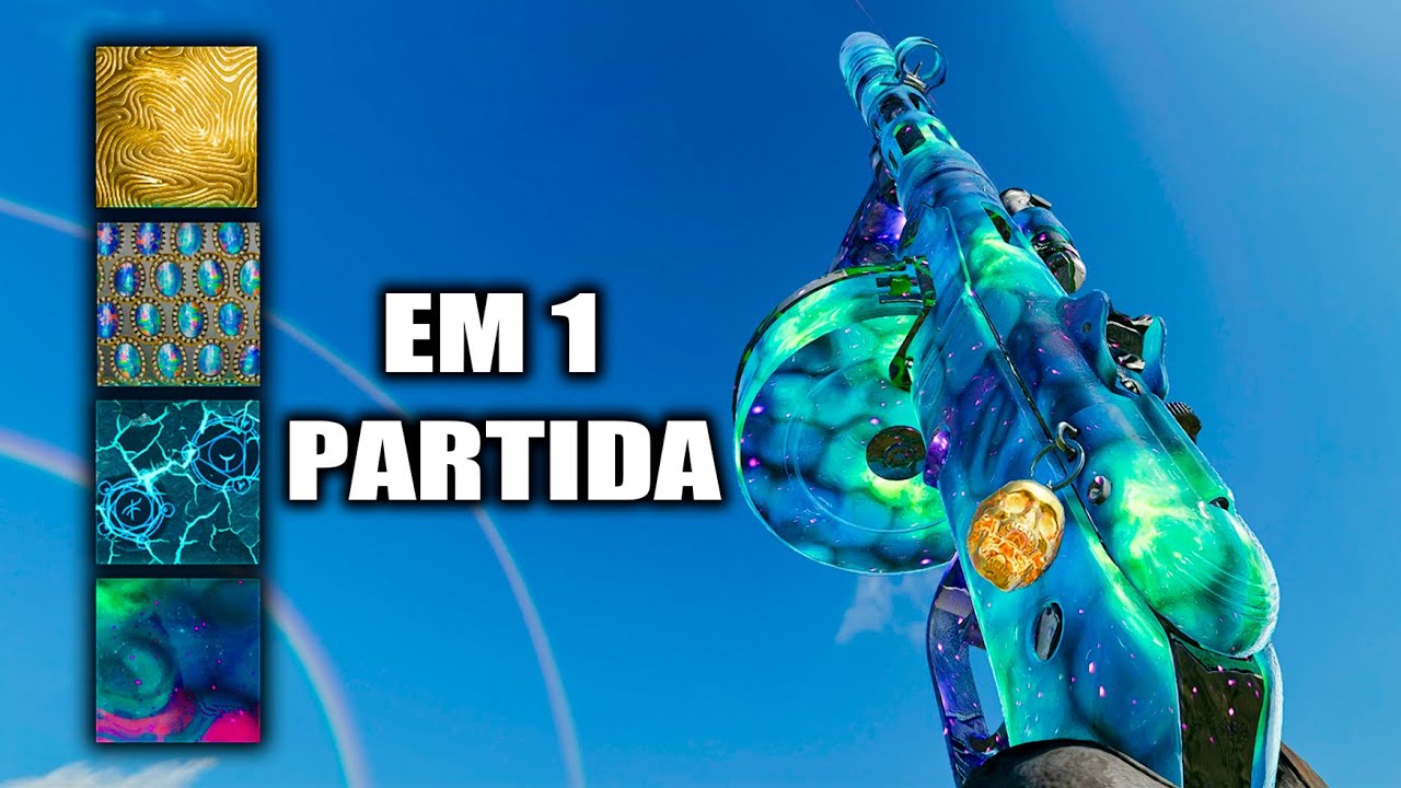 Da pra pegar a Camuflagem Nebula em uma partida no Bo6 Zombies?
