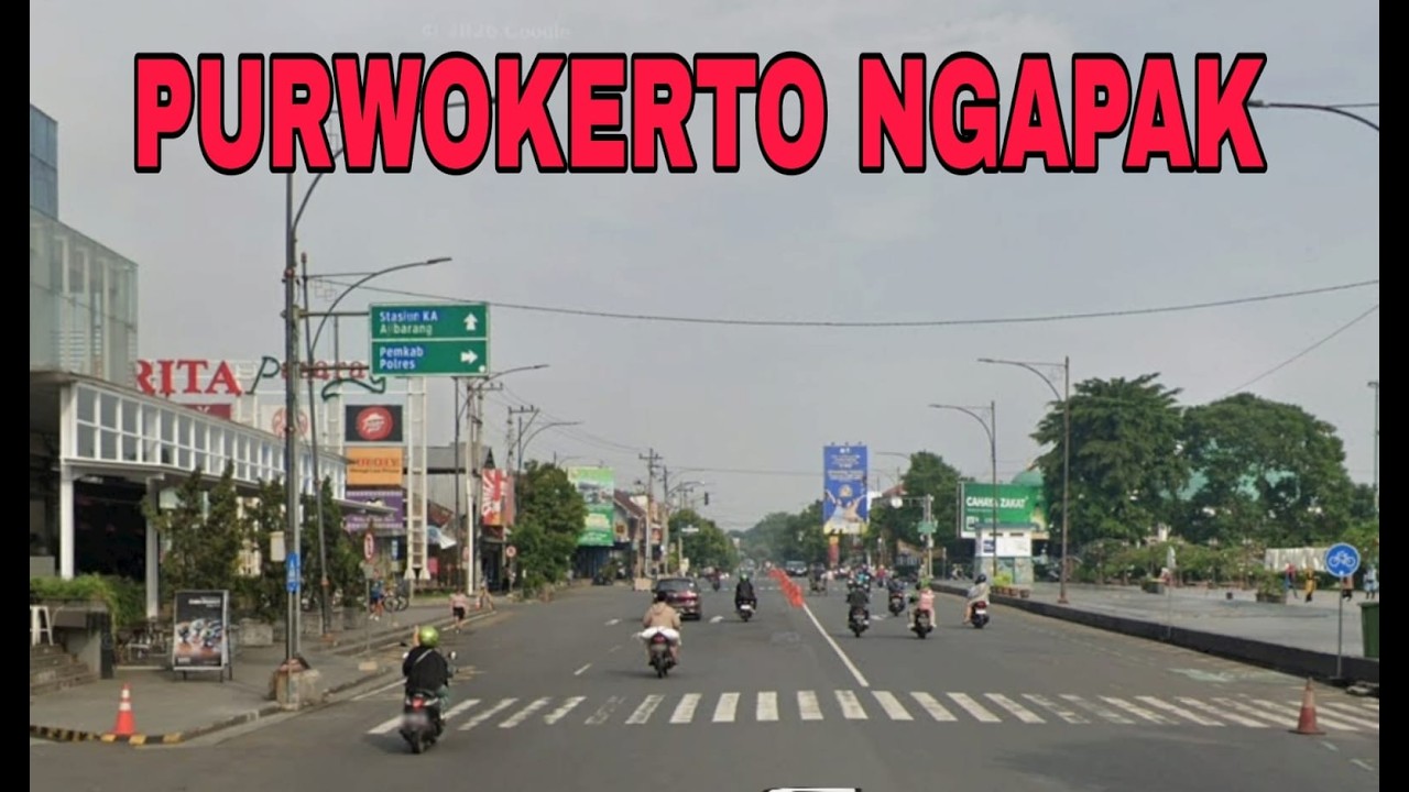 📍 City Drive Purwokerto: Menuju RS Geriatri Margono Banyumas