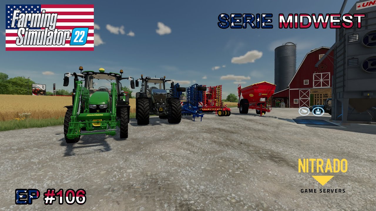 FS22 SERIE MIDWEST #106 NUOVI MEZZI E ATTREZZI