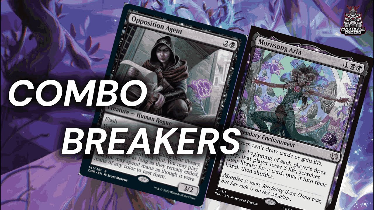 🔥 ComboBreakers 🔥🎶 Mornsong Aria x Opposition Agent 🎭 — Silence the Table, Steal Their Souls 🧠💀#mtg