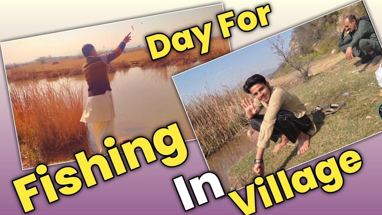 Going To Jhelum For Fishing in Beautiful Village, wagh District Jhelum | AamirJhelumi