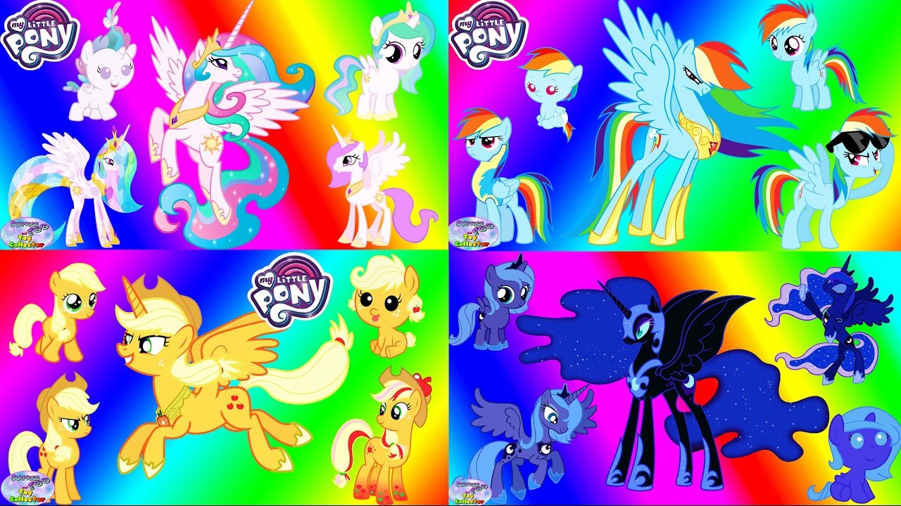 My Little Pony Transforms from Baby to Alicorn Princess Surprise Egg and Toy Collector SETC
