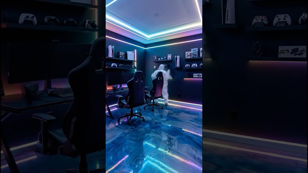 RGB GAMING Room Build l (Timelapse) 