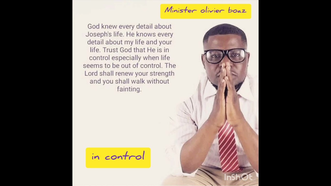 in control-Minister Olivier Boaz
