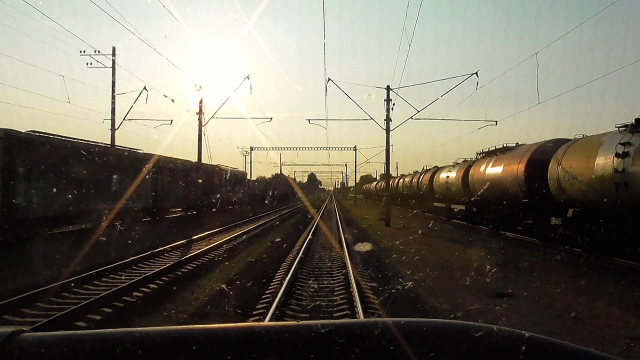 Kyiv-Kharkiv Intercity Train Ride (HD front view)