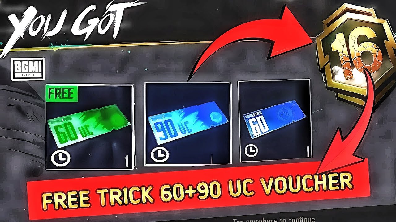 How To Get 90 And 60 UC Free RP Voucher.Secret trick to get free discount RP VOUCHER.