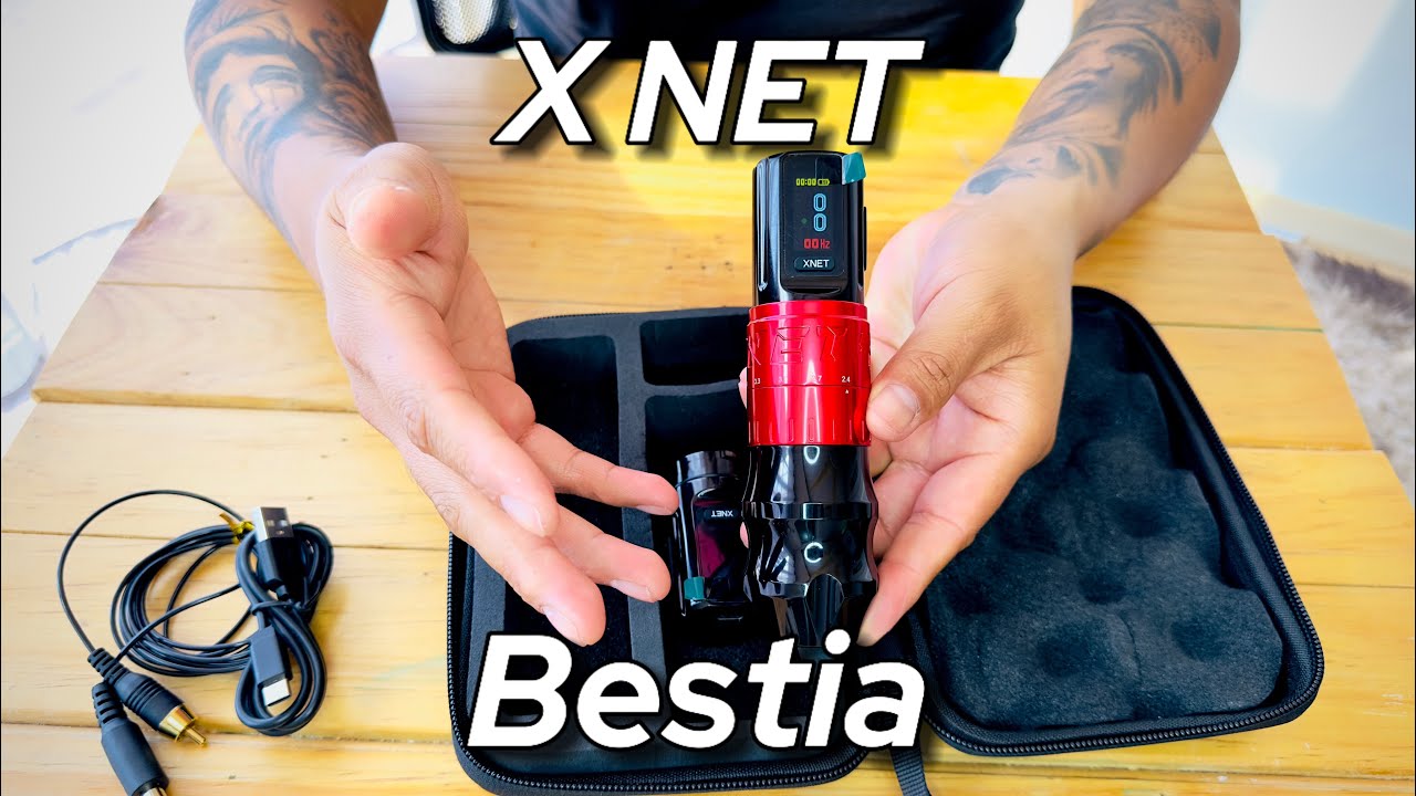 Máquina de tatuar XNET  Bestia 2.4-4.2mm con  stroke regulable|mi opinión personal
