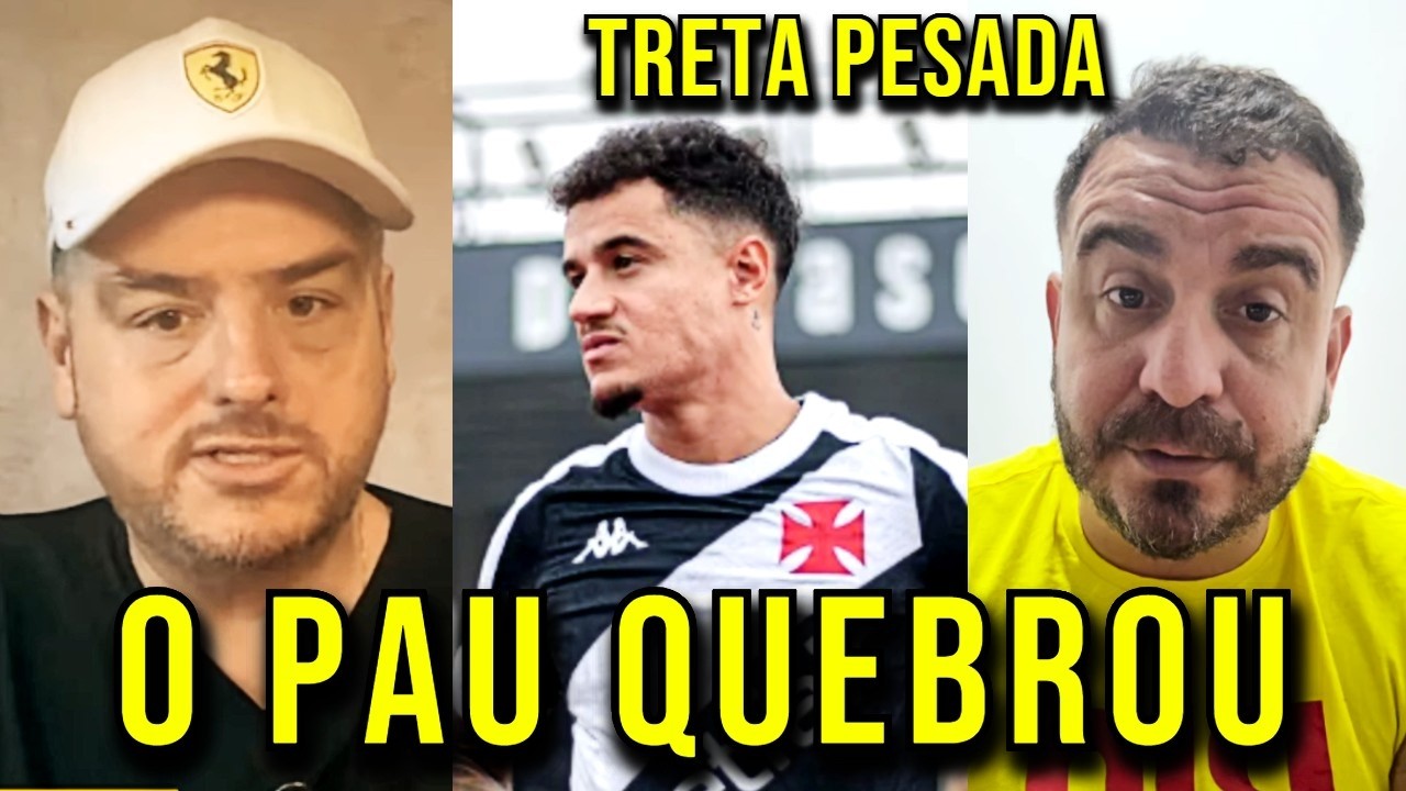 RICA PERRONE SE DEFENDE APÓS SER RESPONSABILIZADO PELA SAÍDA POLÊMICA DE PHILIPPE COUTINHO DO VASCO!