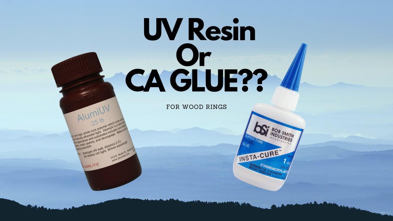 UV Resin or CA glue - What is the best Finish?