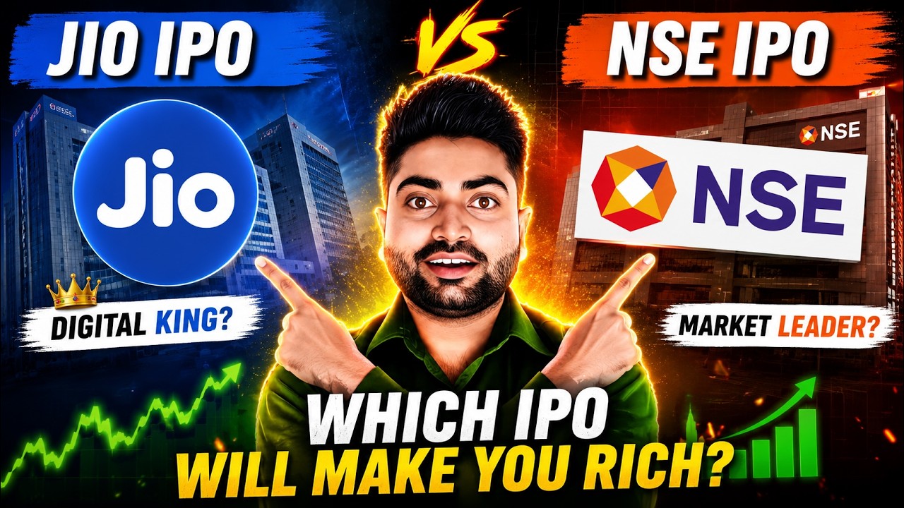 NSE vs Jio IPO | Which IPO Should You Apply For? Best for Long Term?