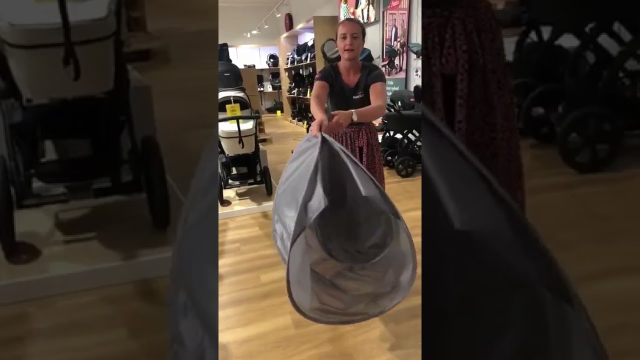 S&aring;dan folder du BeKids UV-teltet