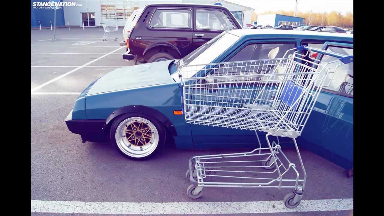 samara russian car tuned
