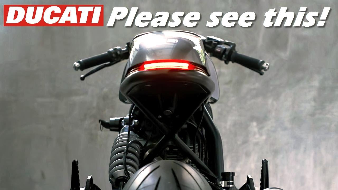 Cafe Racer (Ducati Scrambler, построенный Crafton Atelier)