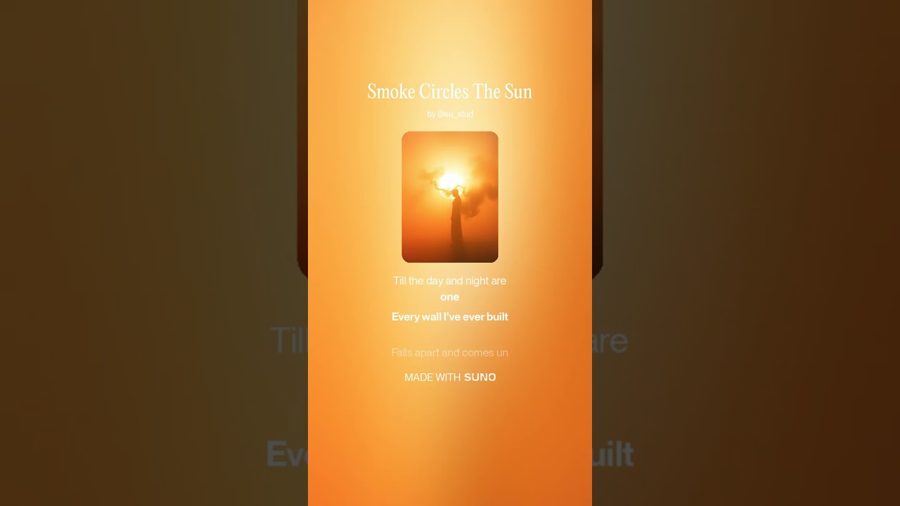 Smoke Circles The Sun