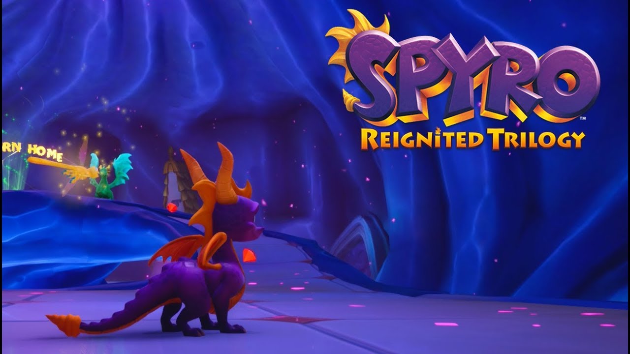 Spyro Reignited Trilogy - Spyro the Dragon 120% Walkthrough Part 26 - Dark Passage