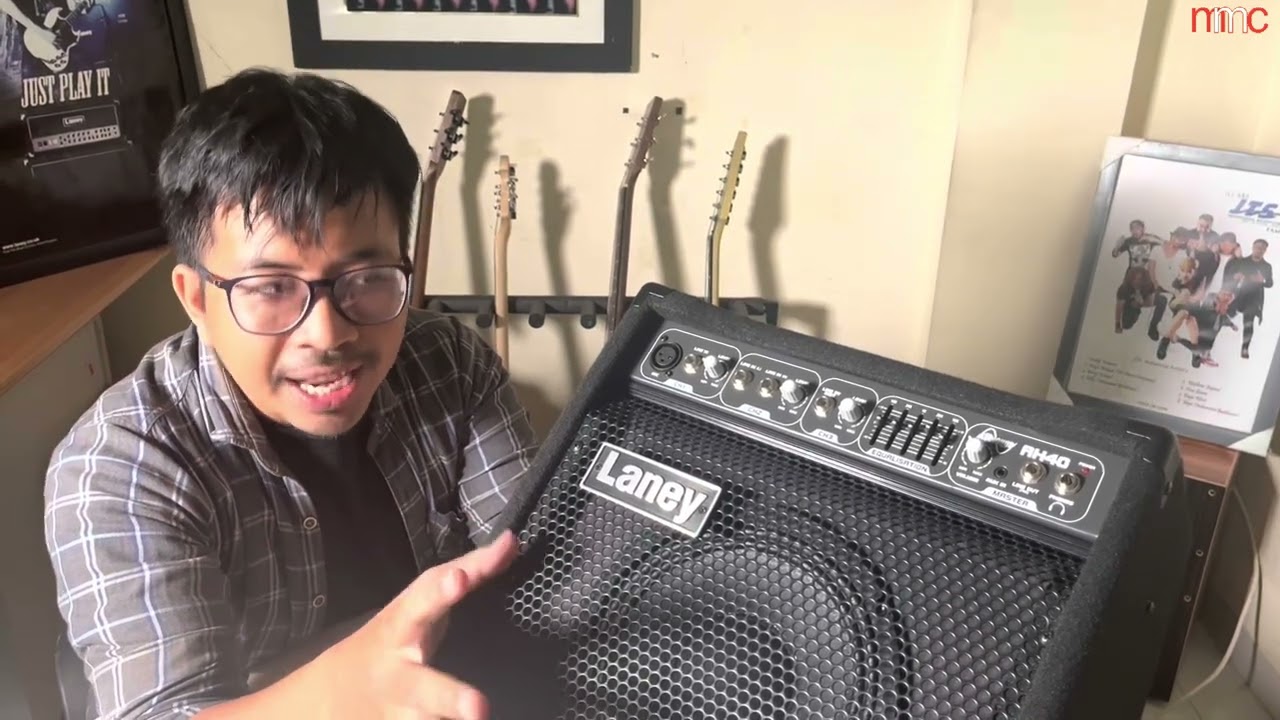 Review Amplifier Multichannel LANEY AH40