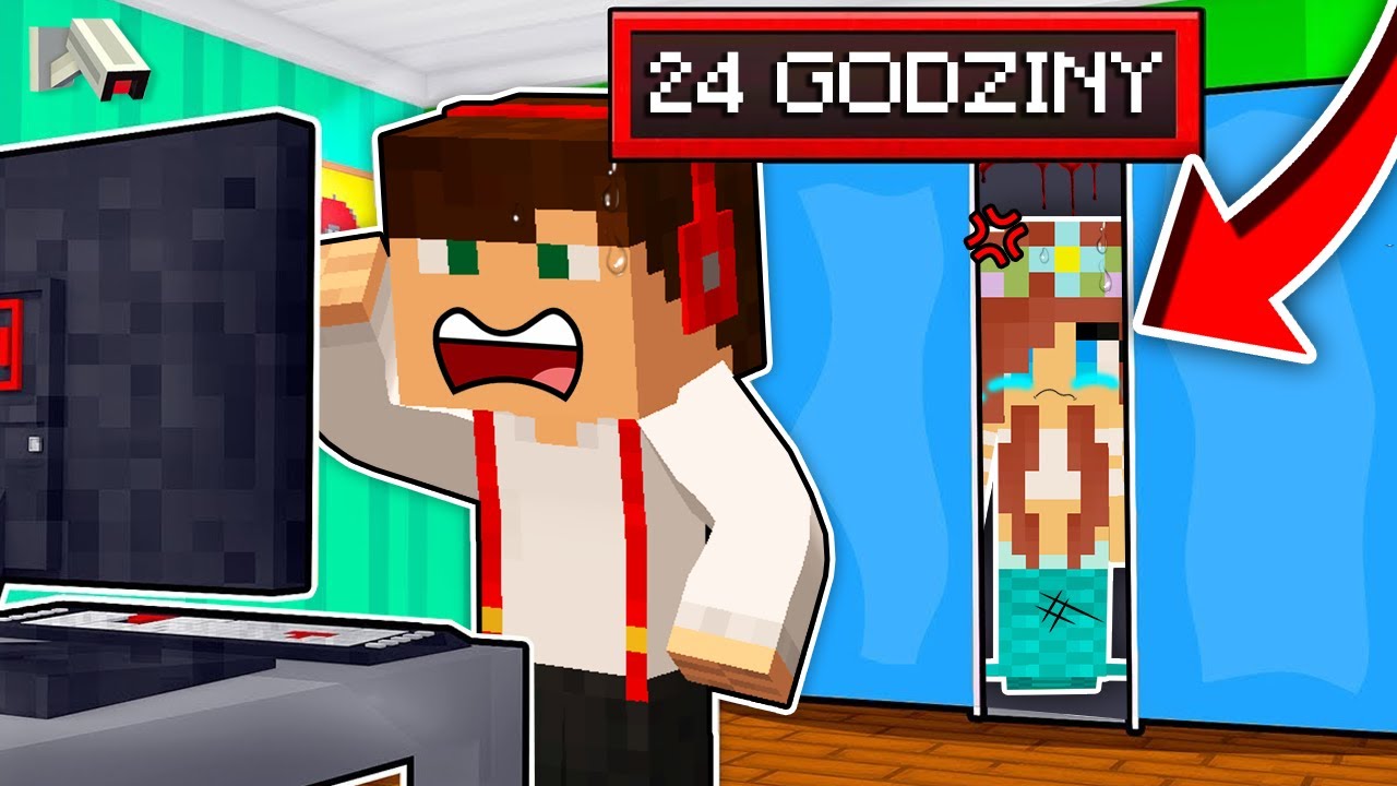 DLACZEGO LUMI ŚLEDZI GPLAYA PRZEZ 24 GODZINY W MINECRAFT?! GPLAY & LUMI