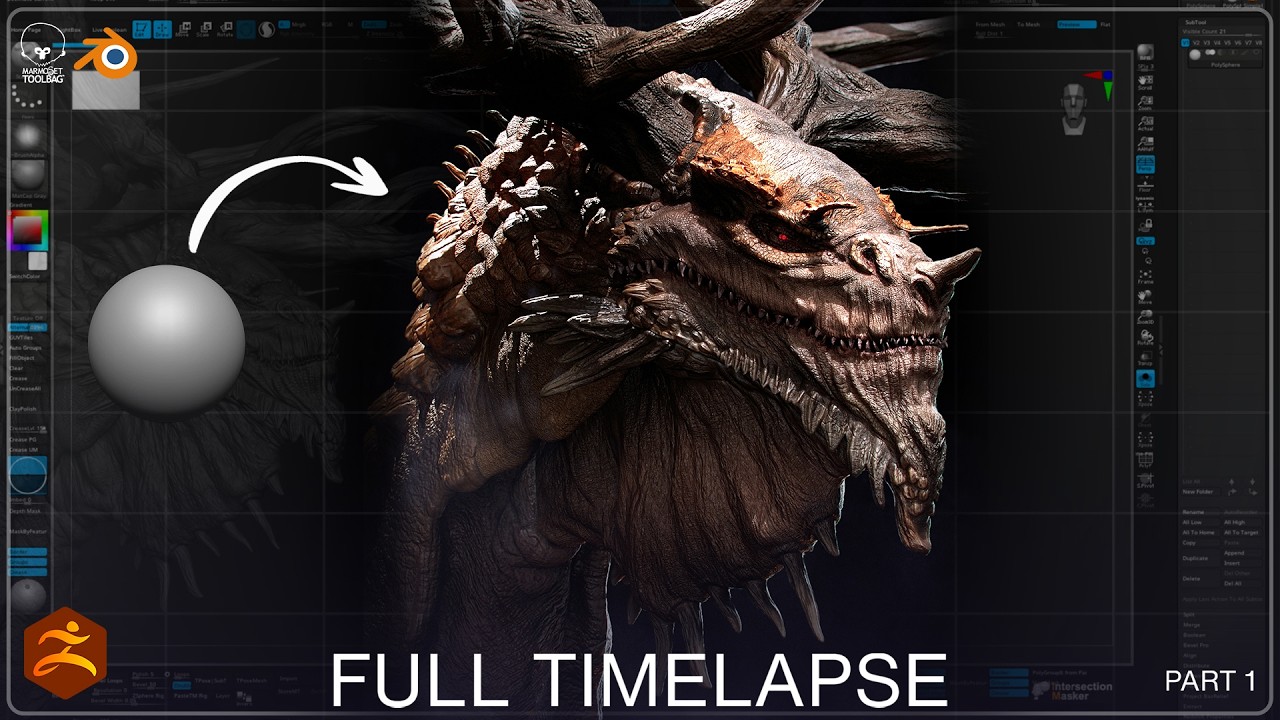 ZBrush Sculpt Timelapse - 