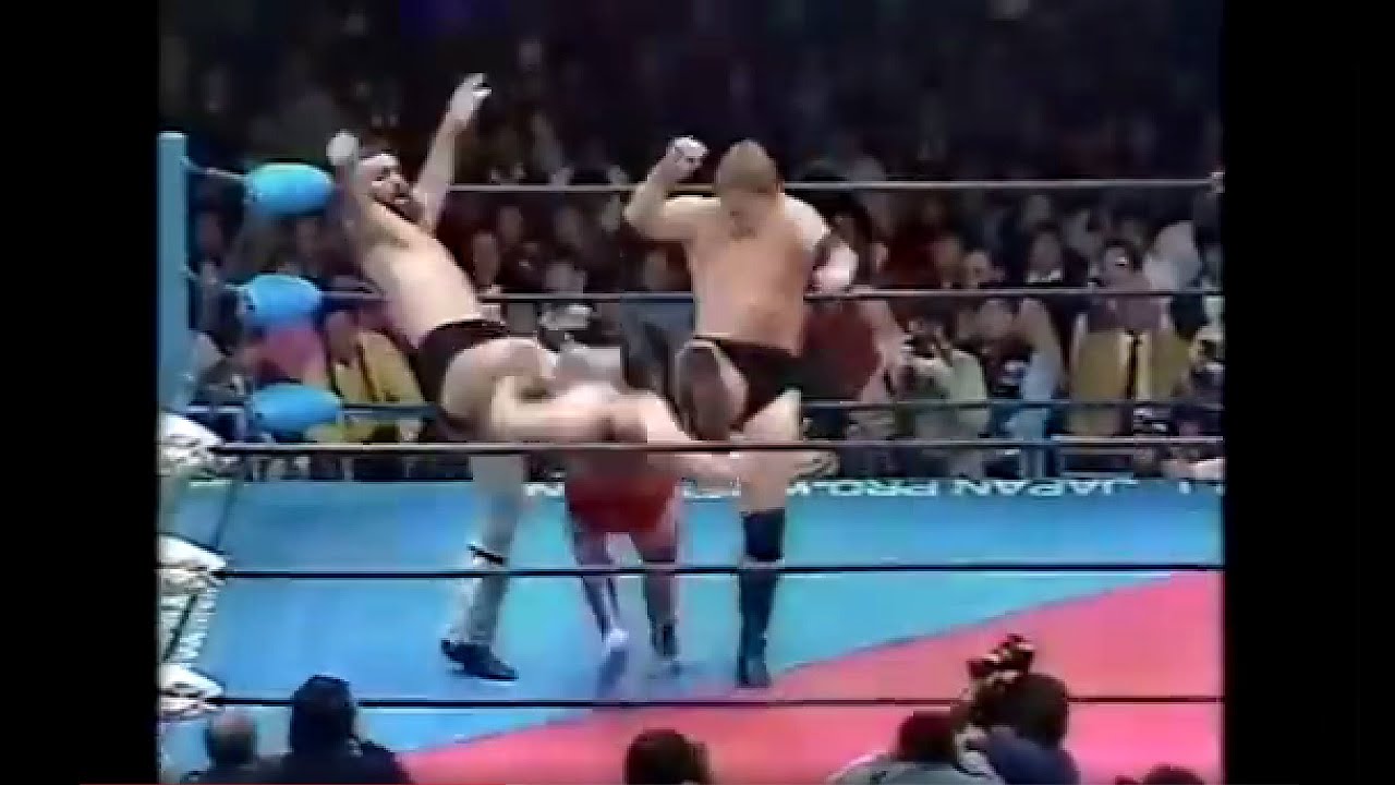 Bruiser Brody & Hansen vs Harley Race & Bockwinkel 1984 11 23