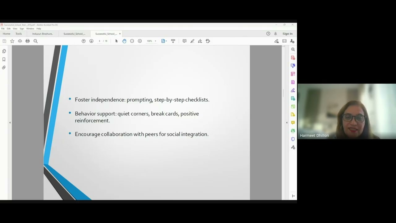 Incluzun LSA Forum September 2025 Successful School Year