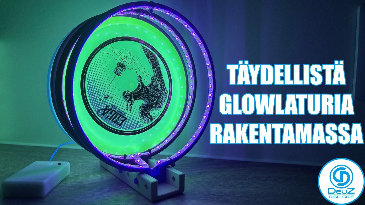 Markkinoiden paras glowlautauslaite? | Deuz Disc Golf