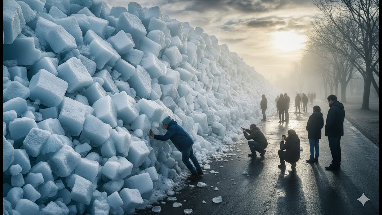 Satisfying Winter Moments Caught on Camera