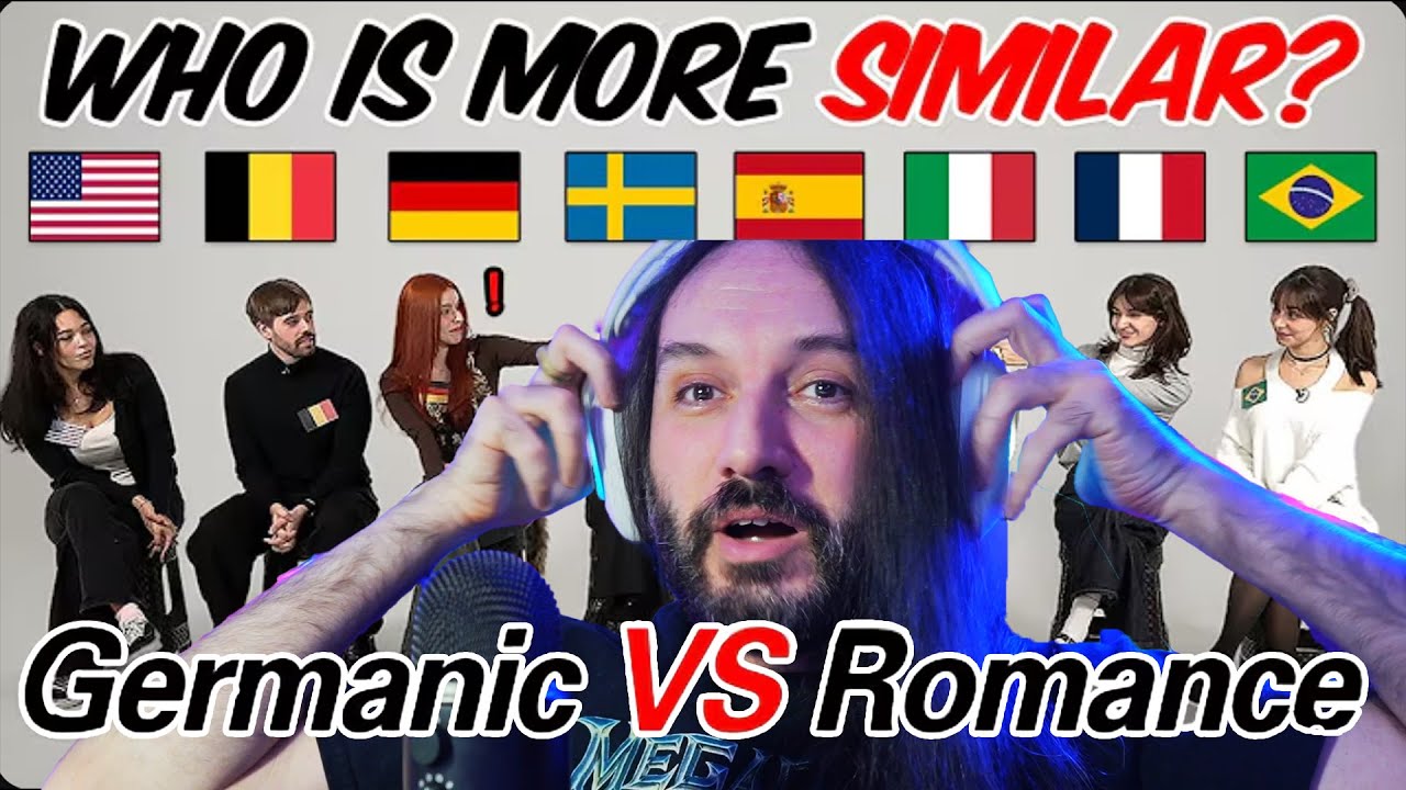 Germanic VS Romance - Can They Understand Each Other? l Which Group is more Similar?