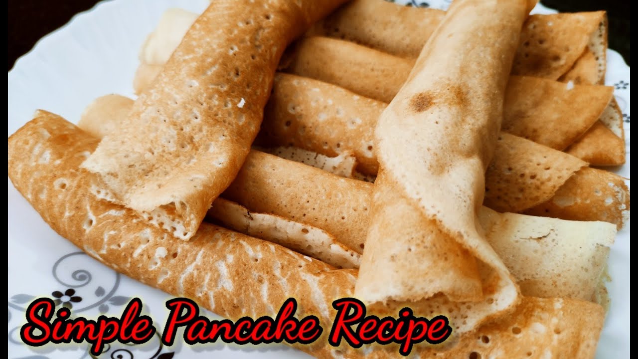 Pancake with Coconut Filling | Recipe #73 | Crepes Stuffed with Fresh Coconut| Pancake Recipe