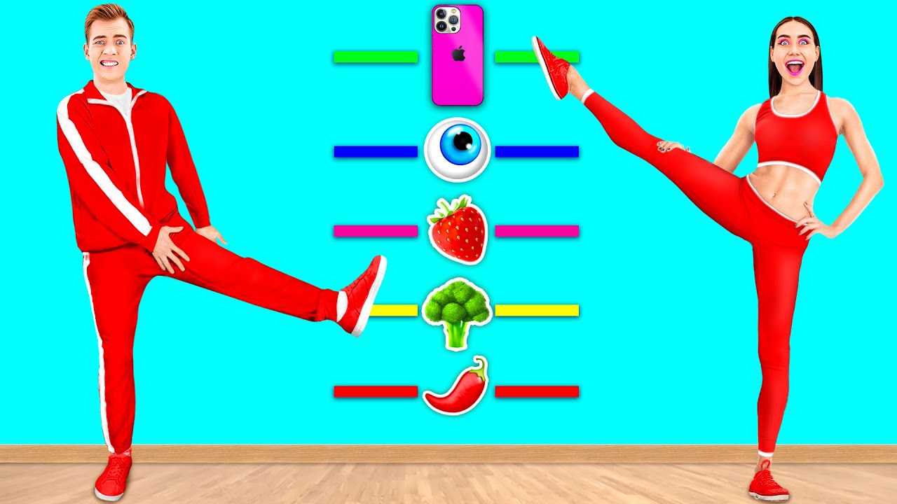 Игра в Кальмара в Реальной Жизни | Игровой Челлендж от PaRaRa Challenge