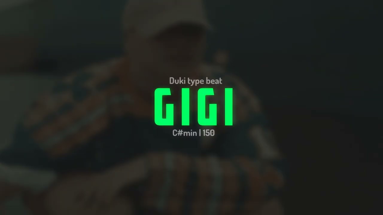 🟢Duki TYPE beat 2024 | GIGI