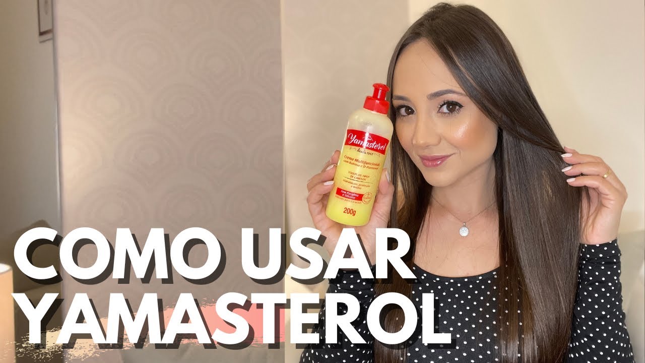 COMO POSSO USAR YAMASTEROL NO CABELO?