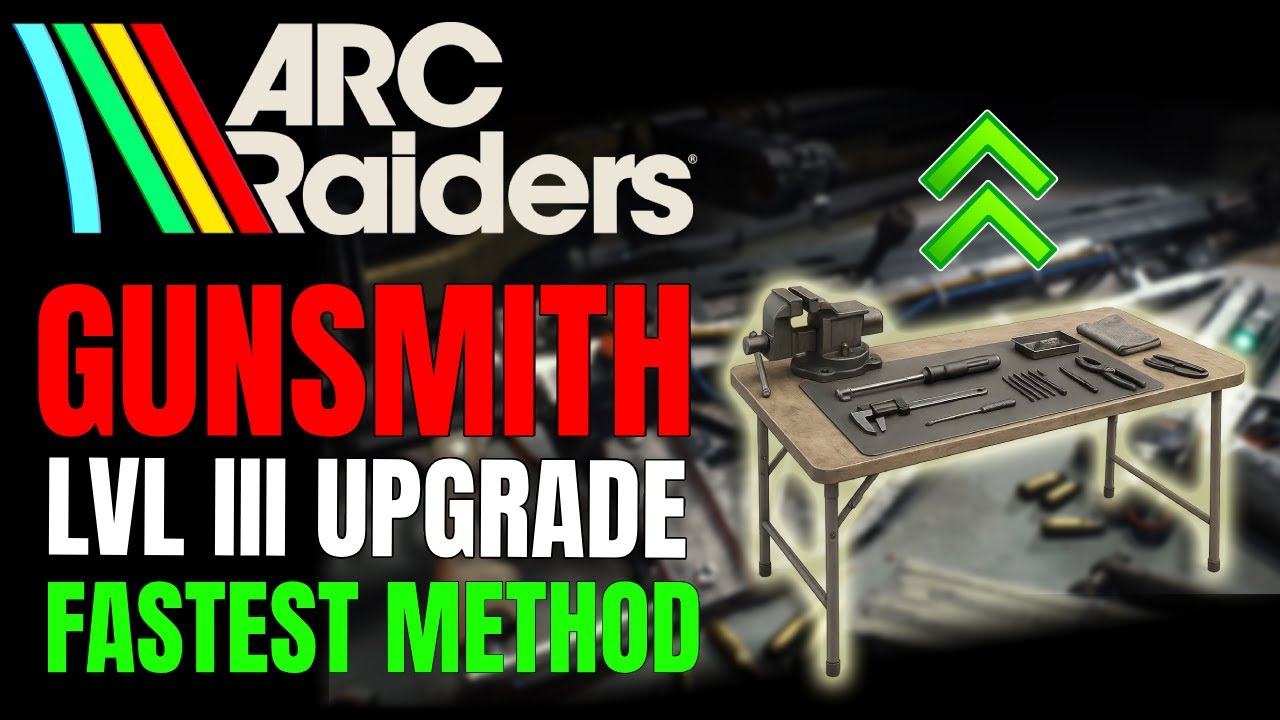 Fastest Way to Unlock Gunsmith Level 3 (Rusted Gears + Sentinel Core Guide) | ARC Raiders
