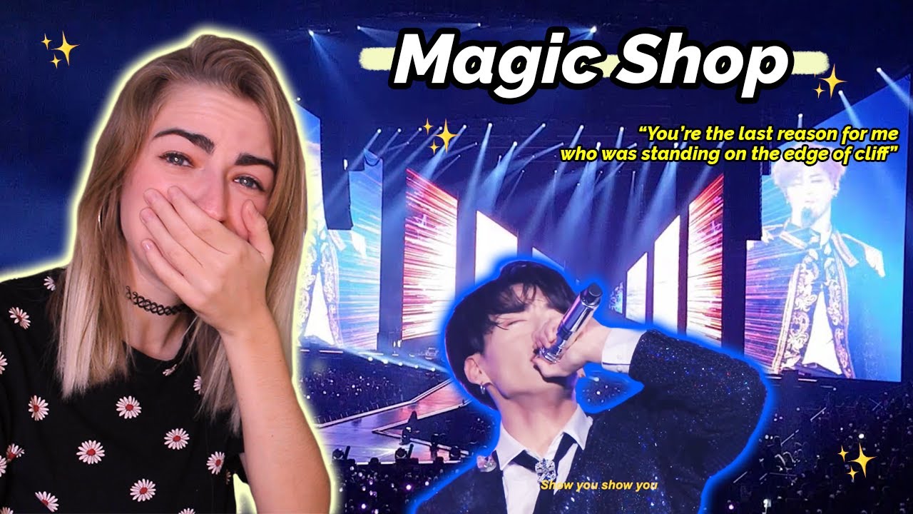 oh, so we're sobbing today ✰ Magic Shop - BTS Reaction