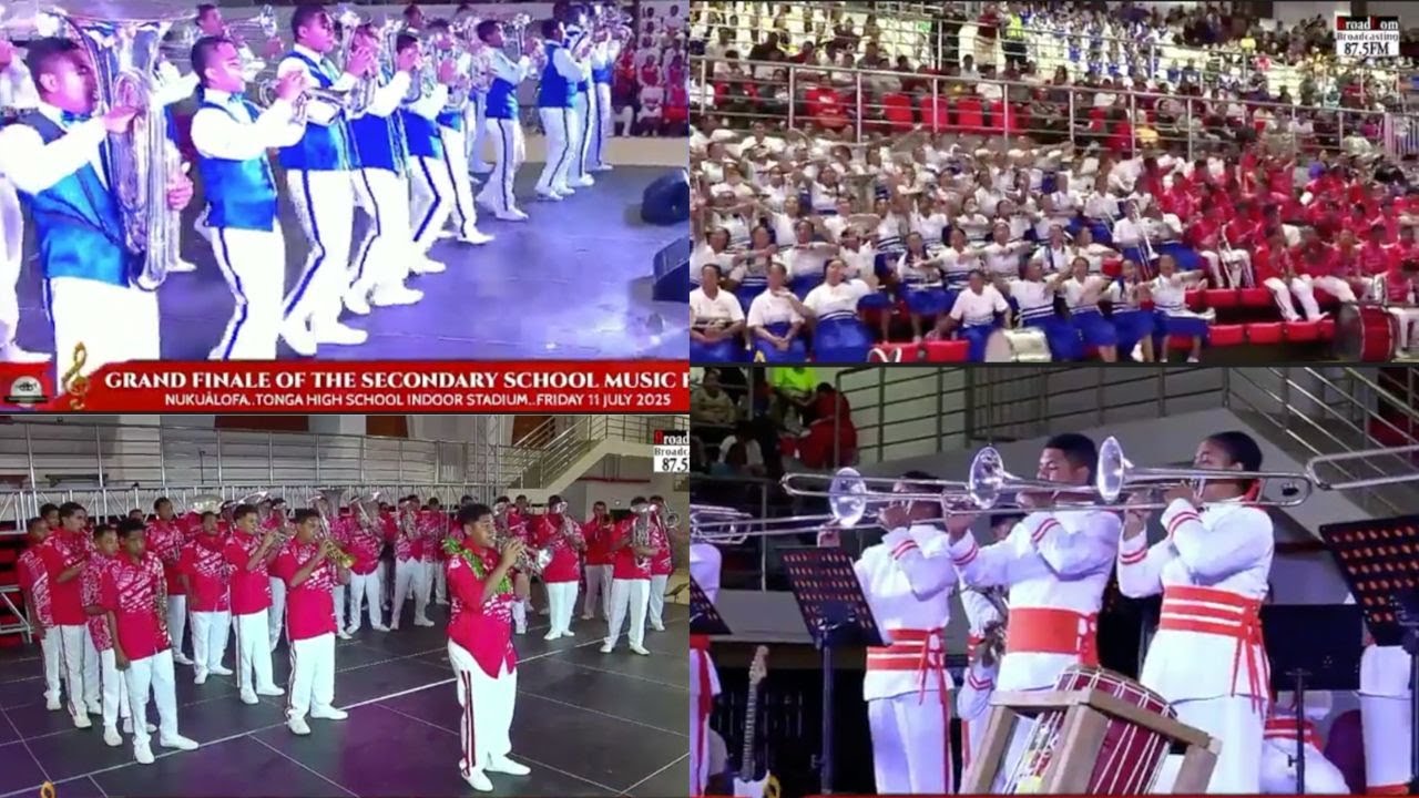 🇹🇴 Grand Finale: Music Festival for Peace: Tonga Secondary School Brass Bands