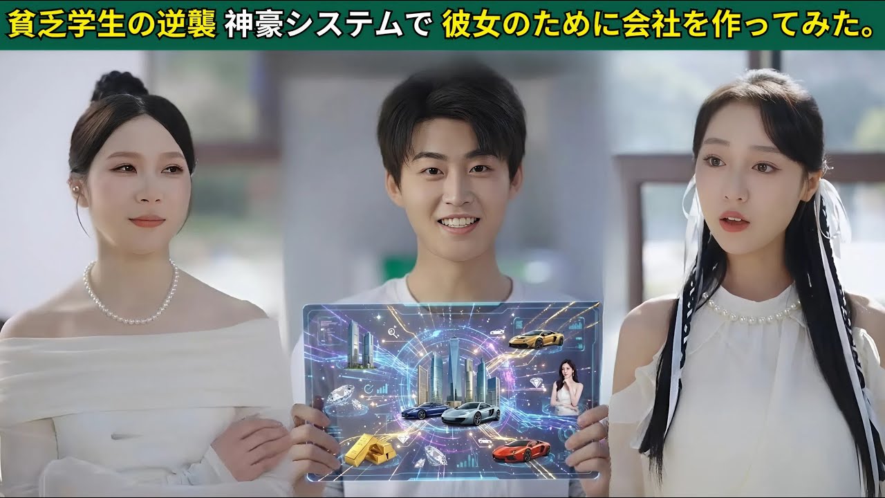 見下されていた貧乏学生が億万長者システムを覚醒、美女を落とすためだけに巨額企業を設立