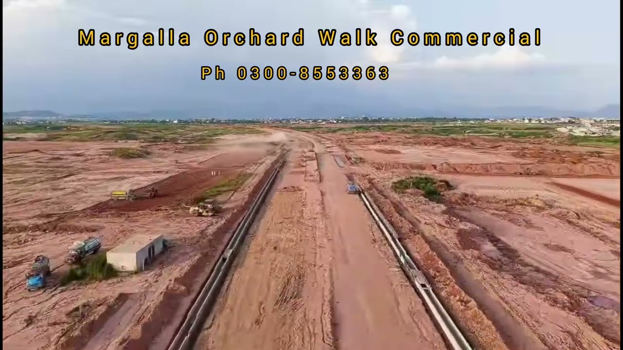 Margalla Orchard Walk Commercial Future Business Hub Plots Available For Sale 1st Balloting Plots