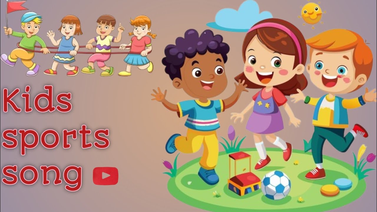 Enjoy sports song ✨| Kids sports game songs 😁😊#kidssports #kidssongs