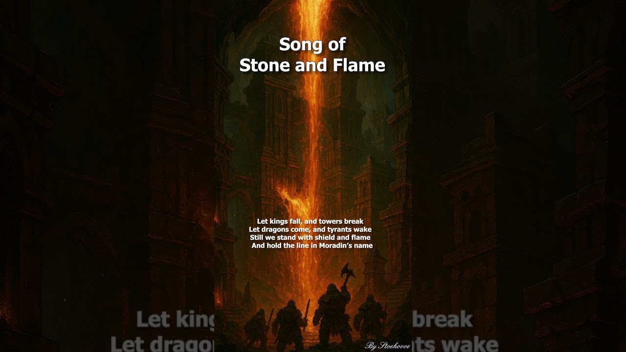 Song of Stone and Flame – Dwarves and the Memory of Stone | The Weft of Ages II