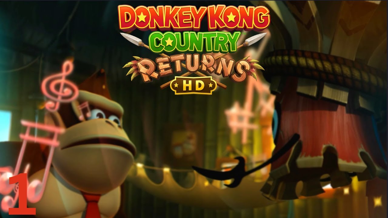 It's finally here! - Donkey Kong Country Returns HD.