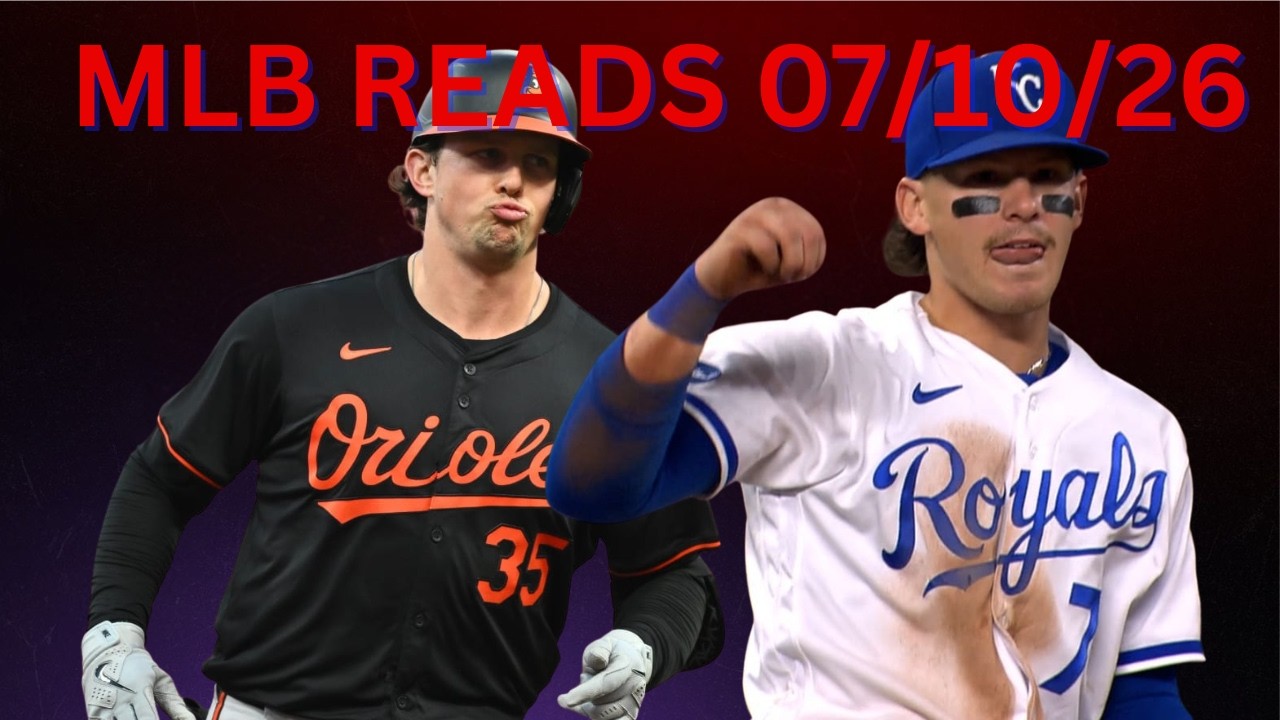 Friday's MLB LIVE READS for Props! LET'S GO!!!! 07/10/2026