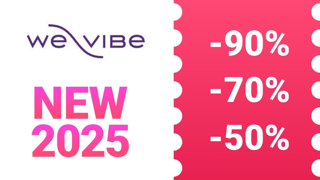 We-Vibe New Discount Code - June 2025 | Save money with #PRMQD.io