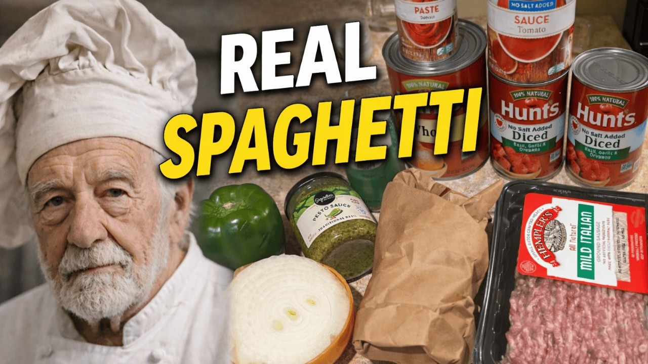 Homemade spaghetti sauce