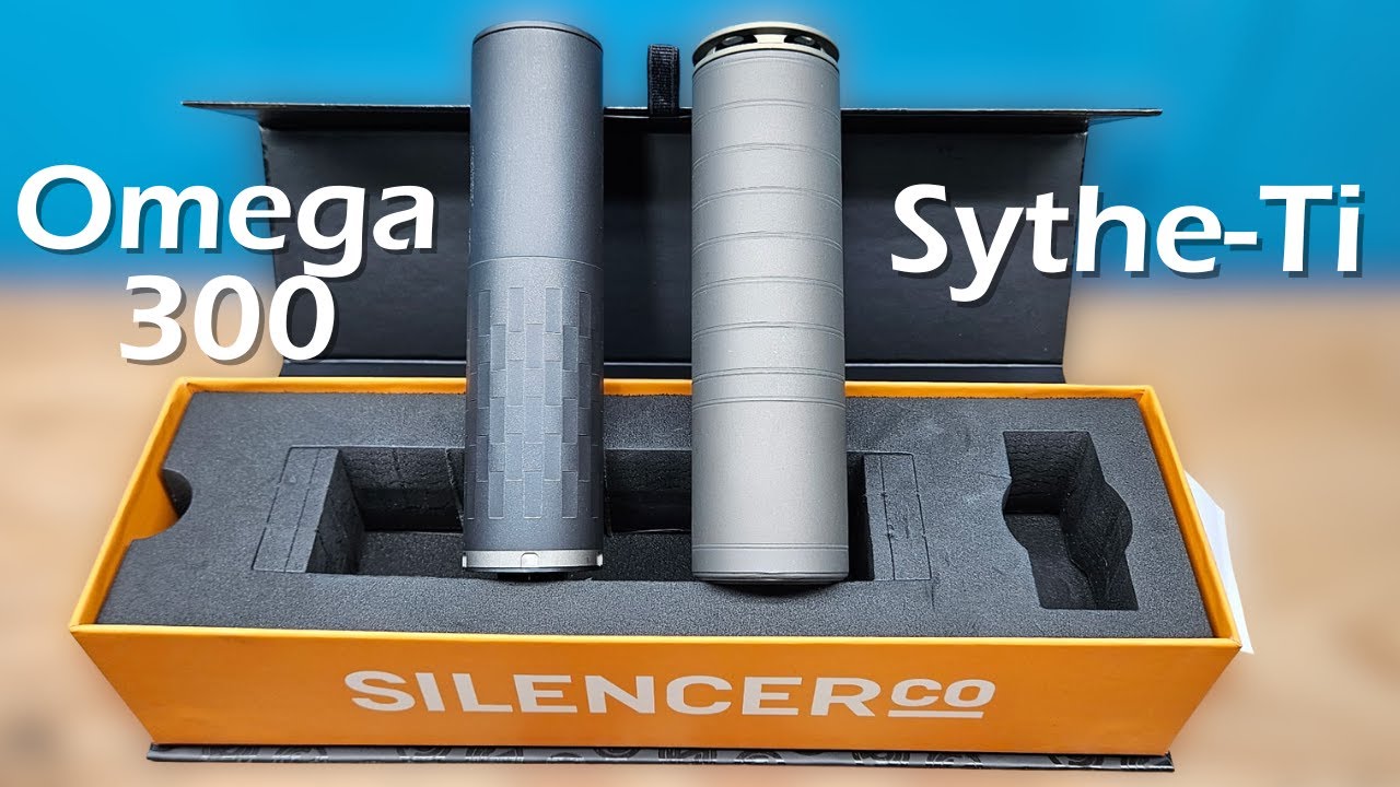 SilencerCo Sythe Ti and Omega 300 Comparison - Ideal Hunting Suppressors