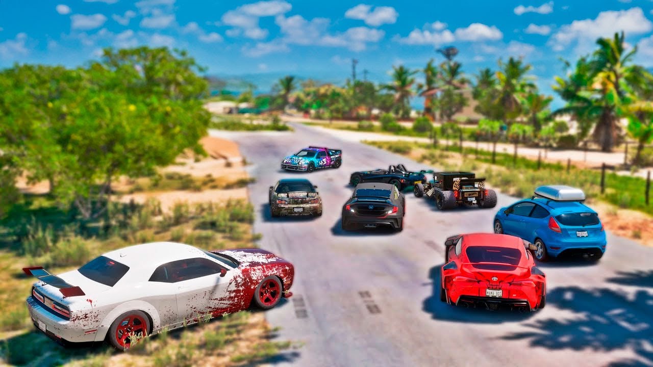 O MAIOR ESCONDE-ESCONDE DO MUNDO EM FORZA HORIZON 5 - NÃO VAI ACREDITAR NO QUE ACONTECEU