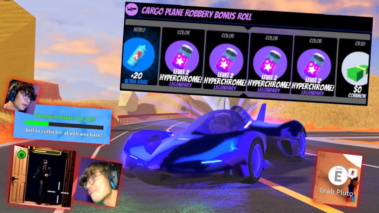 WHEN HYPERCHROME GRIND TROLLING REACHES THE TOP LEVEL IN ROBLOX JAILBREAK
