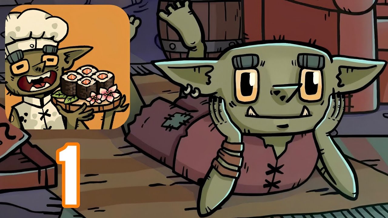 Goblin Sushi - Gameplay Walkthrough Part 1 - Tutorial (Android, iOS)
