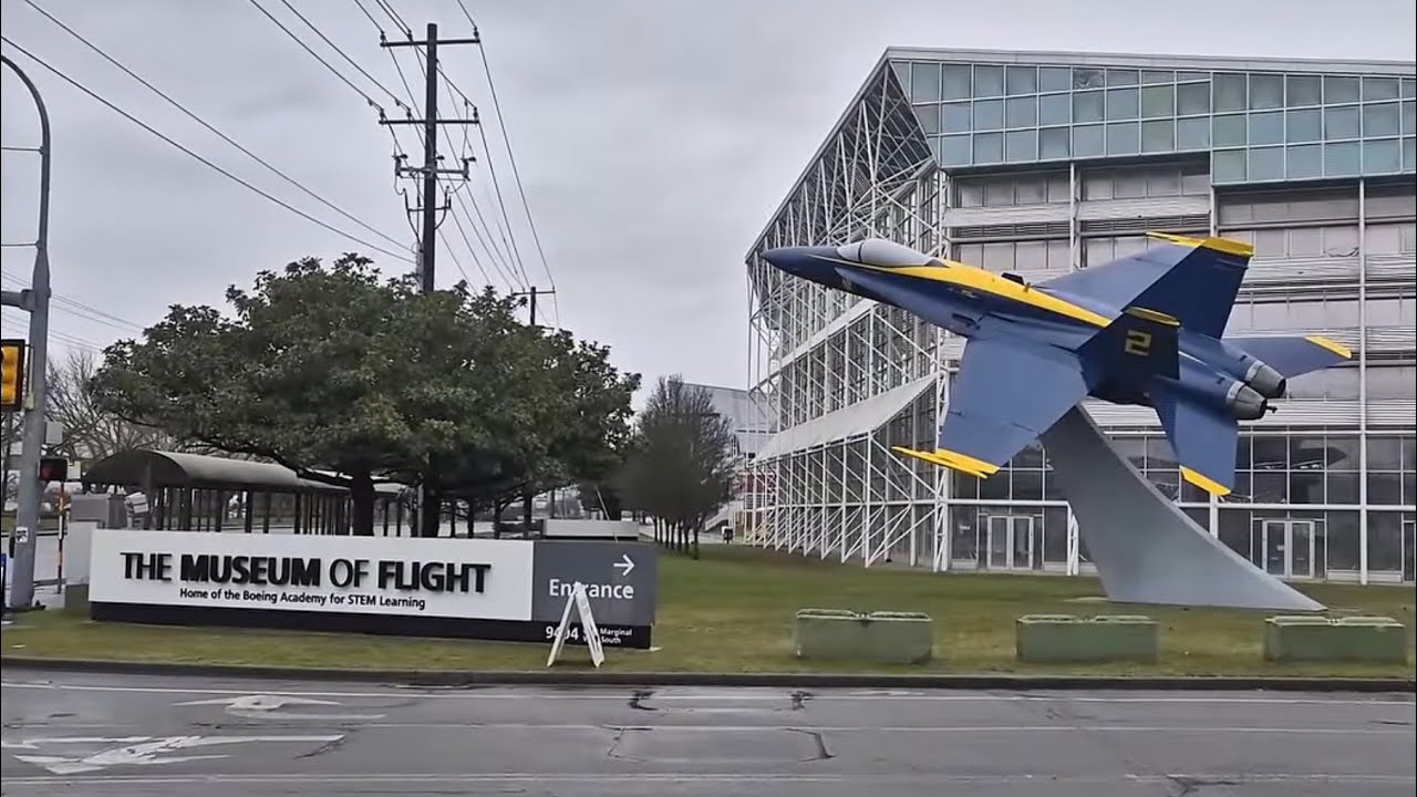 Музей авиации и космоса в Вашингтоне The Museum Of Flight Seattle, Washington ￼￼