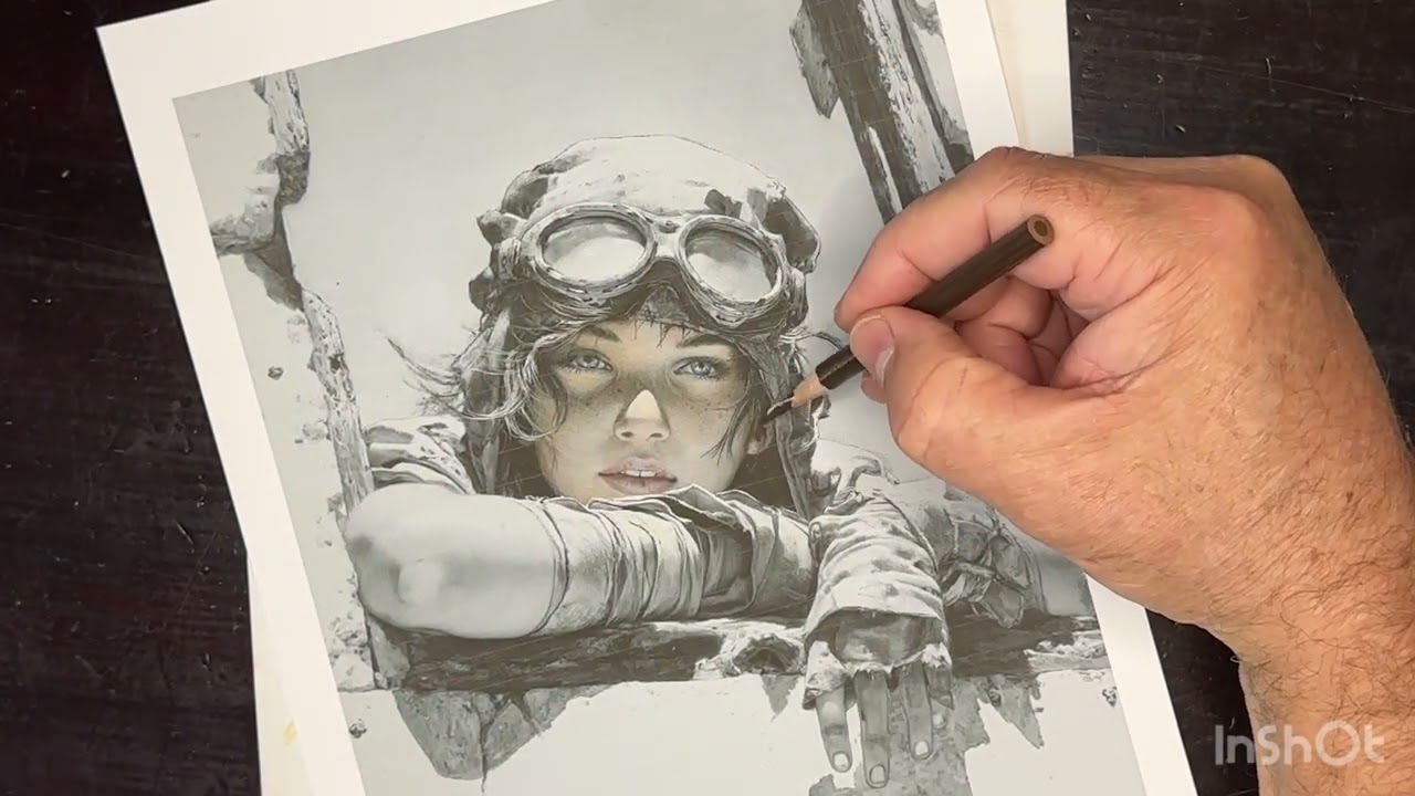 Even more tips for grayscale coloring books. Skin tones and pushing your skills. 