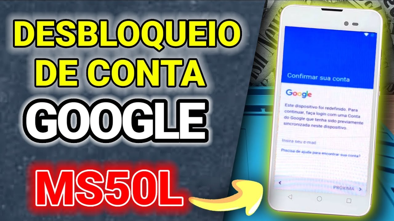 Desbloqueio de conta Google Multilaser MS50L como tirar/remover conta Google/Gmail | Atualizado 2021