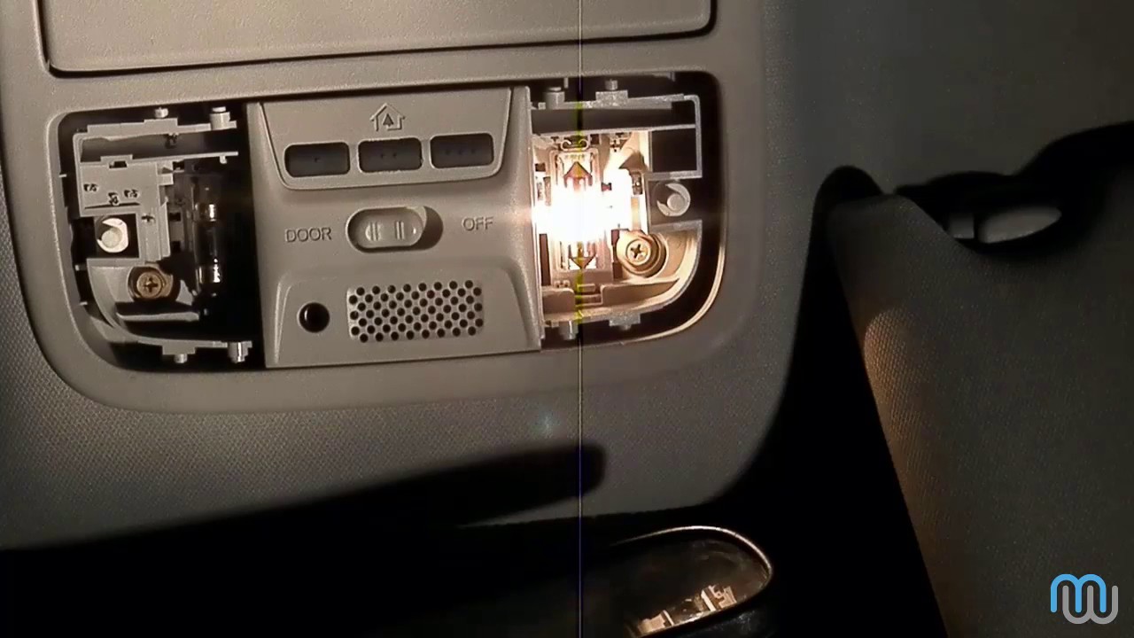 Ремонт дверного и салонного освещения Honda